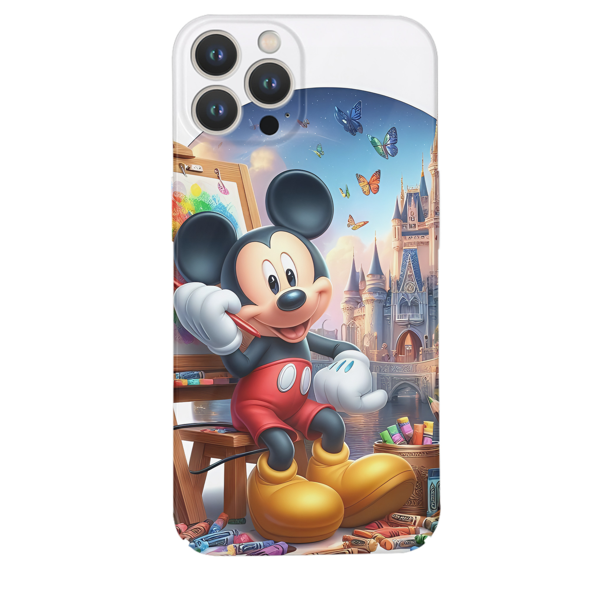 （画像用） ミッキーマウス Mickey Mouse 【iPhone 14シリーズ対応】ハードケース